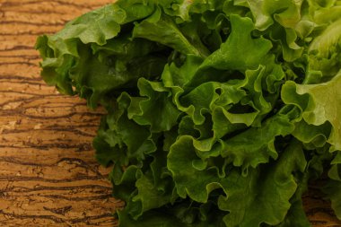 Vejetaryen mutfağı - Yeşil salata yığını yaprakları