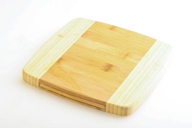 Mutfak eşyaları için bambu ahşap tahta.