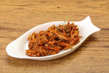 Domates soslu konserve ançüez.