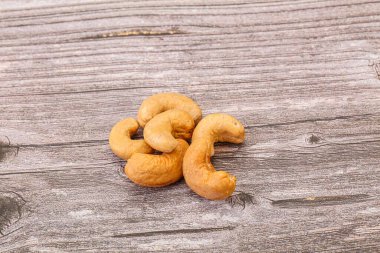 Doğal organik kaju fıstığı yığını.