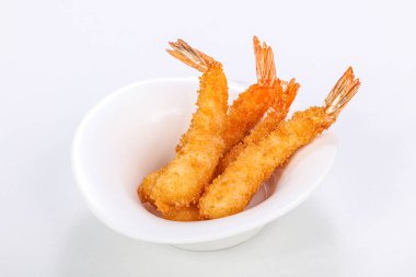 Asya tarzı - tempura içinde kaplan karidesi