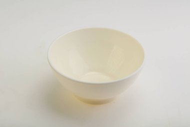 İzole edilmiş servis için beyaz leke kasesi