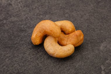 Doğal organik kaju fıstığı yığını.