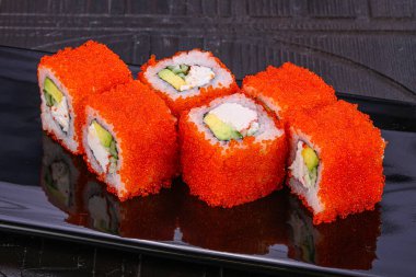 Yengeç etli geleneksel Japon dürümü