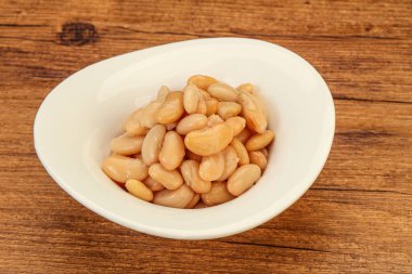 Vejetaryen mutfağı Kasede beyaz fasulye böbreği 