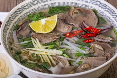 Vietnam mutfağı - Sığır etli Pho Bo çorbası