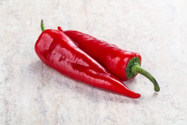 Organik Ramiro kırmızı biberi - sağlıklı yemek