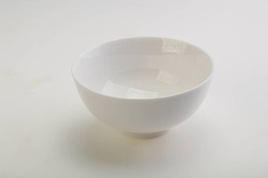 İzole edilmiş servis için beyaz leke kasesi