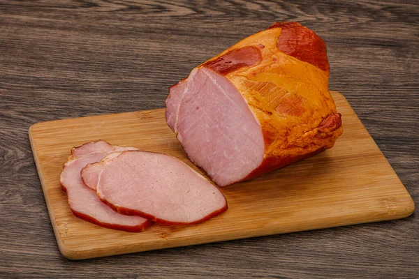 Baharatlı ve otlu füme domuz aslanı.