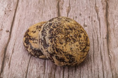 Tatlı ve lezzetli Rus zencefilli çörek yığını