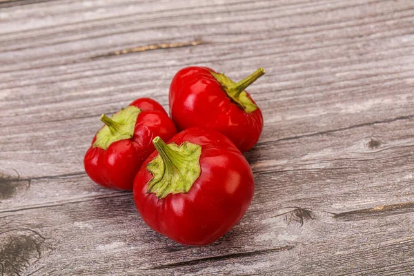 Roter Scharfer Und Würziger Kirschpfeffer — Stockfoto