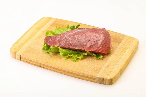 Rohes Rindfleischstück Zum Kochen — Stockfoto