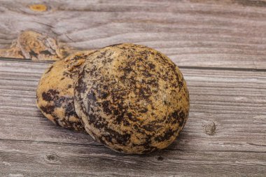 Tatlı ve lezzetli Rus zencefilli çörek yığını