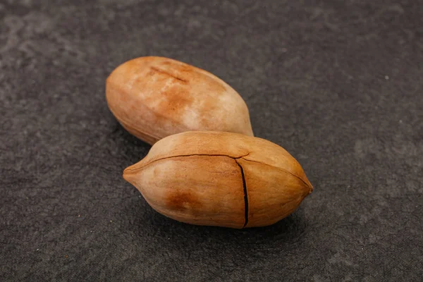 Chutné Sladké Ořechové Haldy Izolované — Stock fotografie