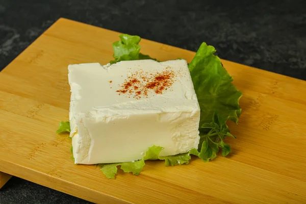 Griekse Traditionele Zachte Feta Kaas — Stockfoto