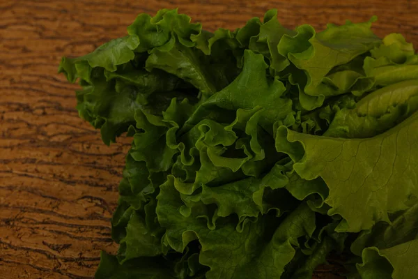 Cuisine Végétalienne Feuilles Salade Laitue Verte — Photo