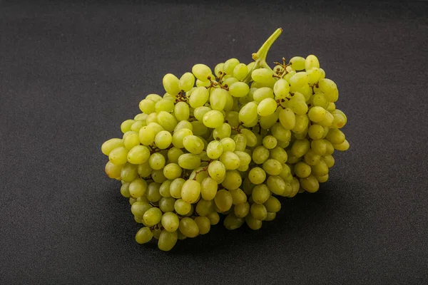 Słodki Zielony Gałąź Winogron Tle — Zdjęcie stockowe