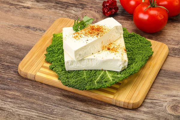 Salata Için Yunan Feta Peyniri — Stok fotoğraf