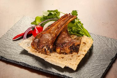 Izgara kuzu ızgara ızgara ızgara Shashlik.