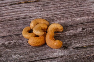 Doğal organik kaju fıstığı yığını.