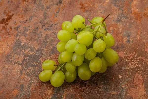 Zoete Smakelijke Rijpe Groene Druiven — Stockfoto