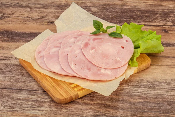 Slised Prosciutto Maiale Snack Mare — Foto Stock