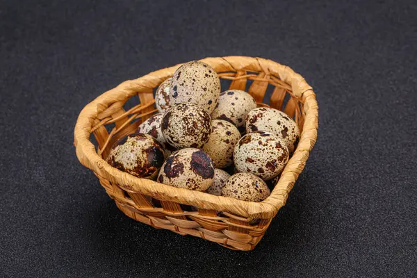 Poucos Ovos Codorna Alimentos Dietéticos Saudáveis — Fotografia de Stock