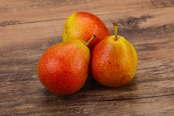 Doce Saboroso Fruta Truta Pera Madura — Fotografia de Stock