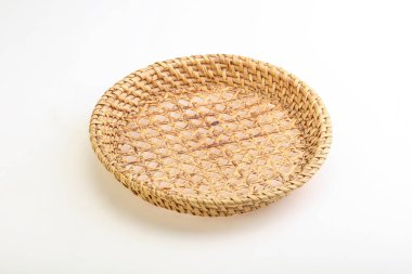 Mutfak için doğal hasır sofra takımı