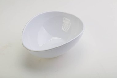 İzole edilmiş servis için beyaz leke kasesi