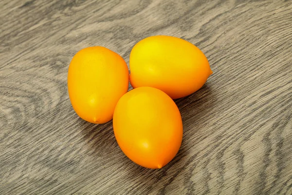 Gula Mogna Tomater Grönsaker — Stockfoto