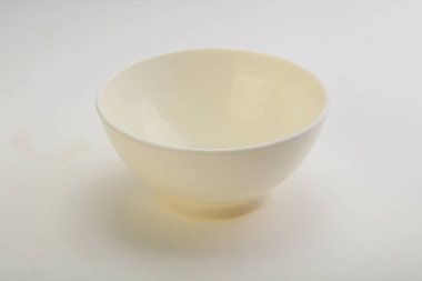 İzole edilmiş servis için beyaz leke kasesi