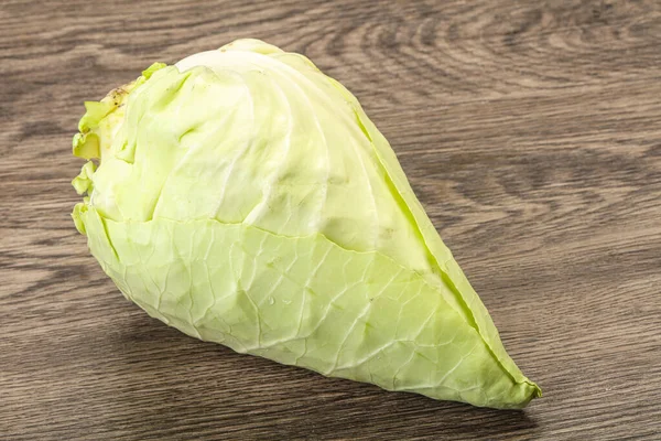 Cone Cabbage Dietary Vegan Cuisine — Stock Photo, Image