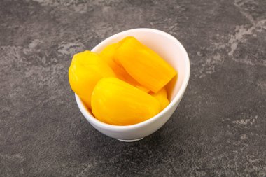 Kasede konserve Jackgruit atıştırmalığı