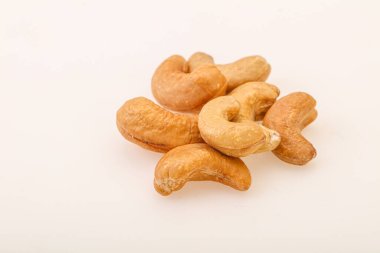 Doğal organik kaju fıstığı yığını.