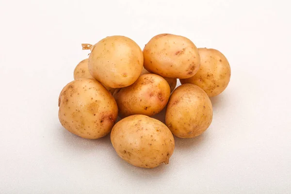 Raw Fresh Baby Young Potato Heap — Stock Photo, Image