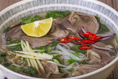 Vietnam mutfağı - Sığır etli Pho Bo çorbası