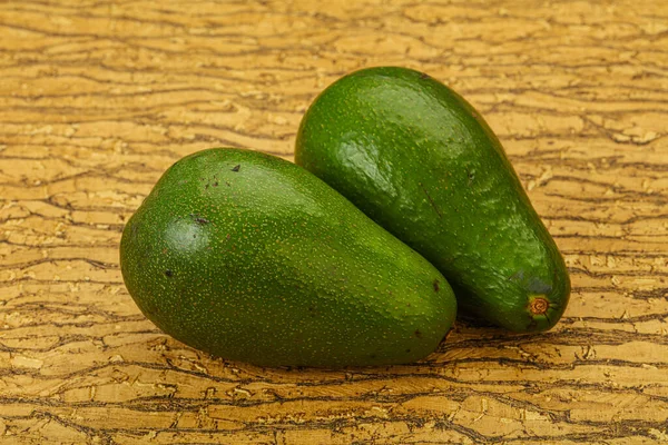 Dos Vegetales Maduros Aguacate Verde Exótico —  Fotos de Stock