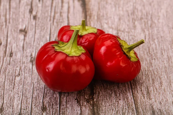 Pimienta Roja Picante Picante Cereza — Foto de Stock