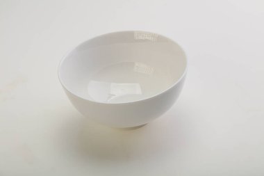 İzole edilmiş servis için beyaz leke kasesi