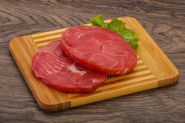 Raw Tuna Fish Steak Grill — Stock Photo, Image