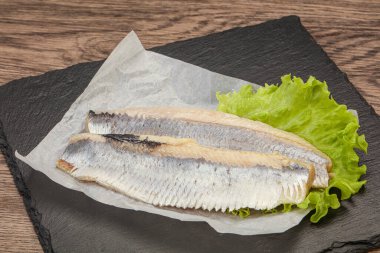 Salata yapraklı fileto.