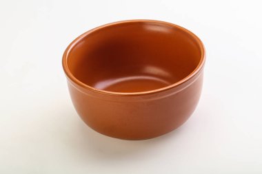 Mutfak için renkli boş kase izole