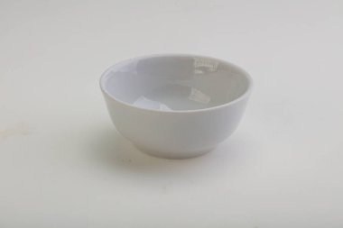 İzole edilmiş servis için beyaz leke kasesi