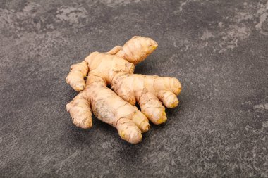 Doğal organik zencefil kökü aroması.