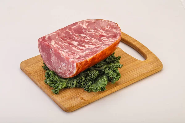 Lekkere Beef Ham Stuk Boord — Stockfoto