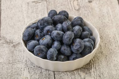 Olgun, tatlı, doğal yabanmersini yığını. 