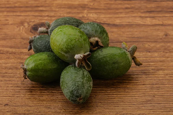 Tropisch Groen Zoet Biologisch Fruit Feijoa — Stockfoto