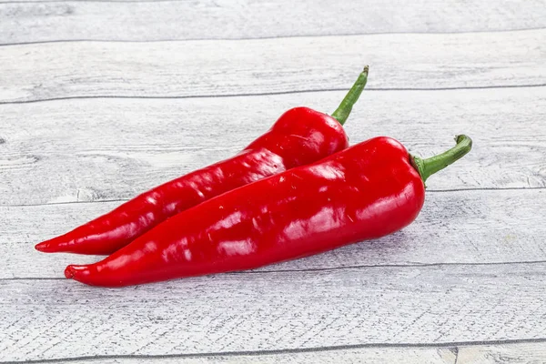 Organic Ramiro Red Pepper Healthy Food — Stock Photo, Image