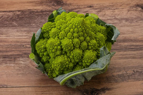 Leckere Vegane Biolebensmittel Romanesco Kohl — Stockfoto